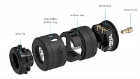 Купить Vandy Vape Phobia V2 RDA дрипка (черный) CL Vandy Vape Phobia V2 RDA дрипка (черный) CL