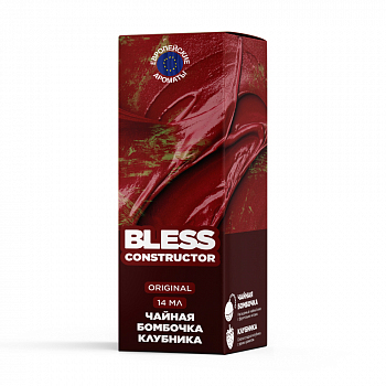 Ароматизатор BLESS CONSTRUCTOR "Чайная бомбочка Клубника" (на 30мл)