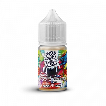 Ар ALFA VAPE&PODONKI STRONG Апельсиновый Фреш Ice 30-20