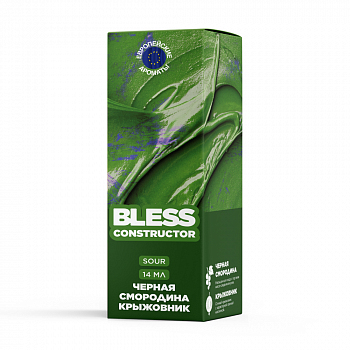 Ароматизатор BLESS CONSTRUCTOR SOUR "Черная смородина Крыжовник" (на 30мл) 